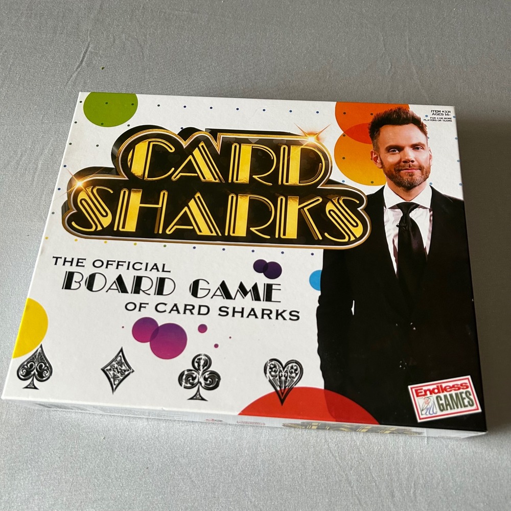 Card Sharks The Official Board Game of Card Sharks Joel McHale Endless‎ Games